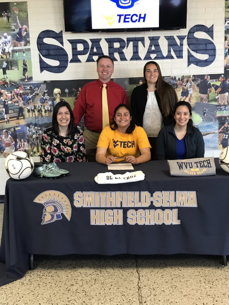 Congratulations to our <a href="/MISTYDeLaCruz13/">MISTY De La Cruz</a> for signing with West Virginia University Institute of Technology where she will continue to play soccer and major in Forensics! We are so proud of you and will miss you greatly! 💙💛⚽️ #ssstrong #soccerfam