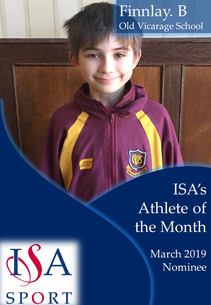 ISAsportUK's tweet photo. RT to vote for Finnlay @OVSDarleyAbbey as your ISA AOTM! 

As well as the school teams, Finnlay has received international honours with selection for both the England and Derby County U11 Cerebral Palsy Football teams. 

Voting closes 12pm Friday 5 April #ISAathleteofthemonth https://t.co/OW4nIr7RYN