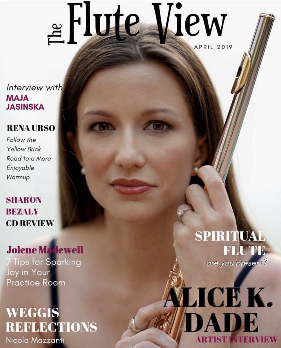 Covergirl <a href="/TheFluteView/">The Flute View</a> this month!! <a href="/FluteQueen/">Viviana Guzman</a> @fluterscooter <a href="/MizzouMusic/">MU School of Music</a> <a href="/naxosrecords/">Naxos Records</a> #flute #fluteprofessor