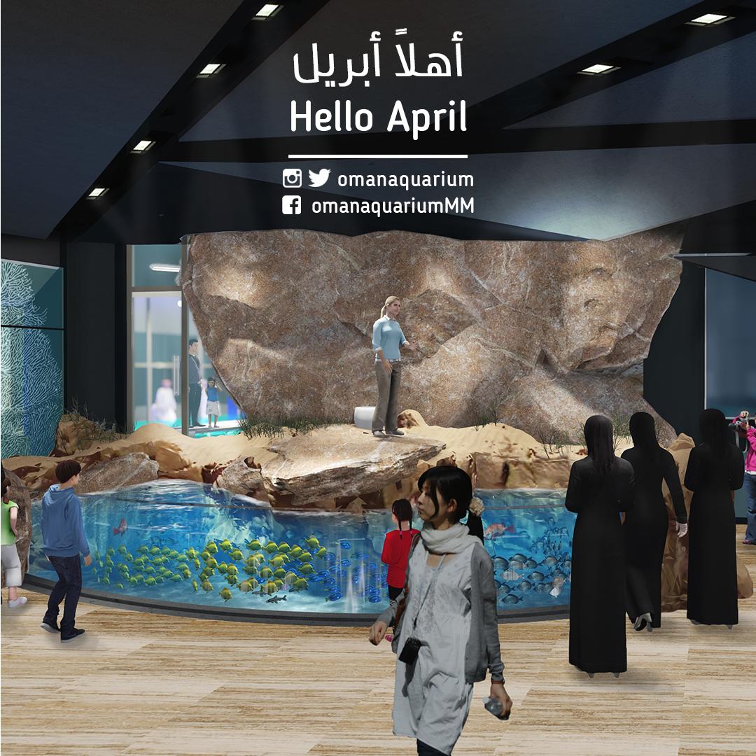 .
شهر إبريل مميز لأكواريوم عُمان ،هل تعلم لماذا ؟! 

? April is a very special month for Oman Aquarium. Do you know why