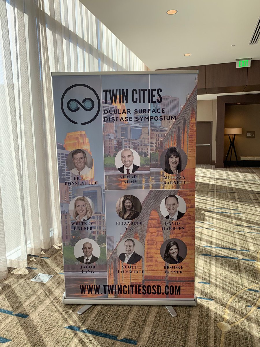 BiotissueOcular's tweet photo. We are excited to have attended the Twin Cities Ocular Surface Disease Symposium! It integrated optometry and ophthalmology faculty lecturing on the latest in the management of OSD.
#TwinCitiesOSD #eyecare #biotissue #committedpartner #cryopreservedAM #regenerativemedicine https://t.co/RRObNsJvih