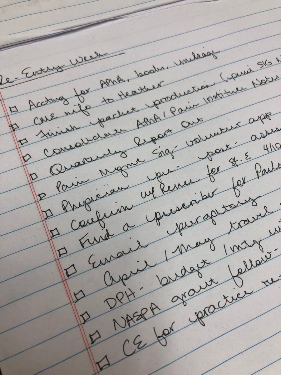 Jessnimm's tweet photo. Finally back in the office from #apha2019, #paininstitute, KY Opioid Summit,and spring break. The list is long, but it’s a great space in which to do good things! https://t.co/RiRafwyt45