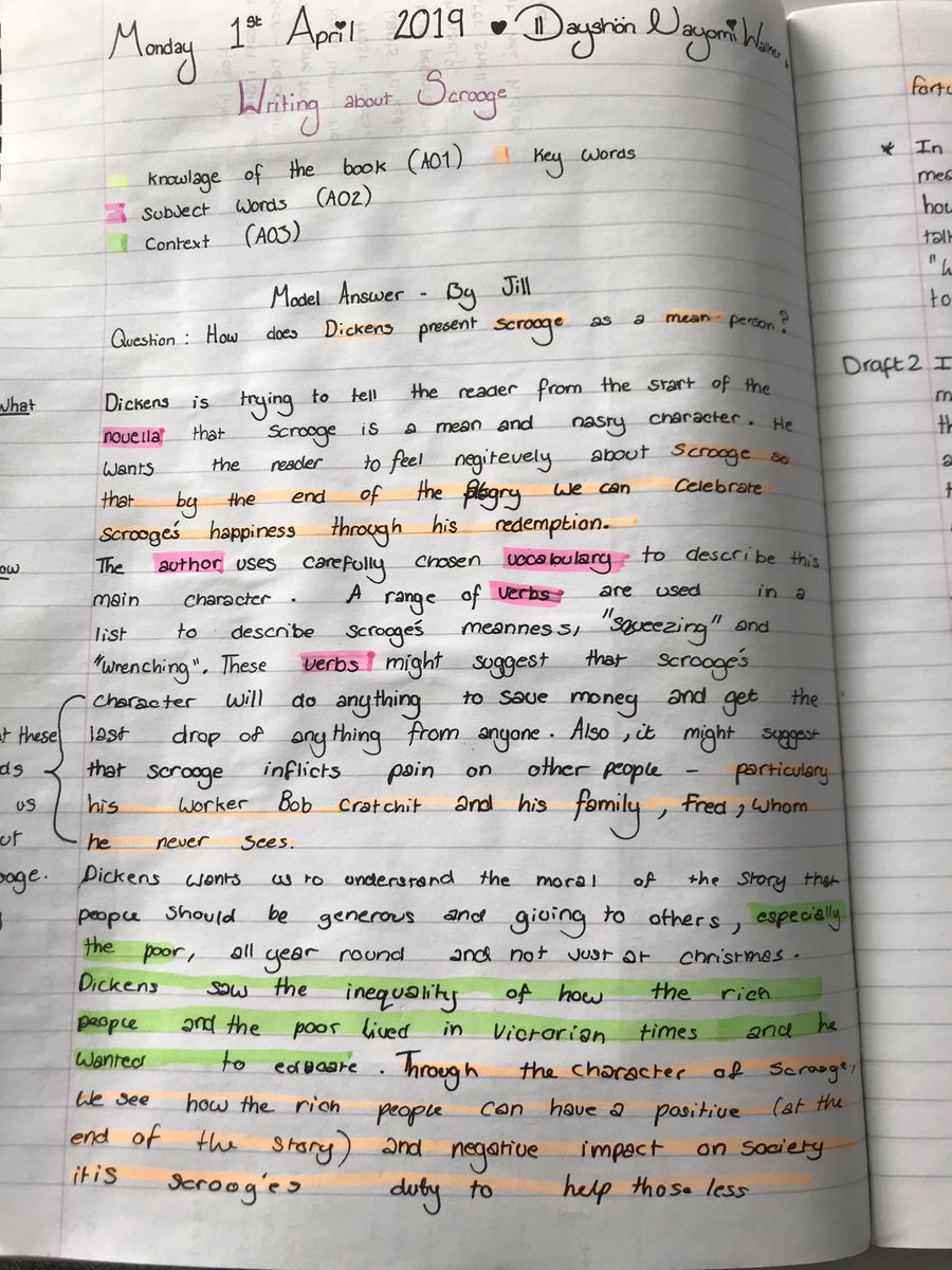 JillOverbury's tweet photo. Current year 10 are producing some amazing English work! Beautiful annotations too! #teamenglish @WestMidsCUTC https://t.co/bbYhj5Zoiq