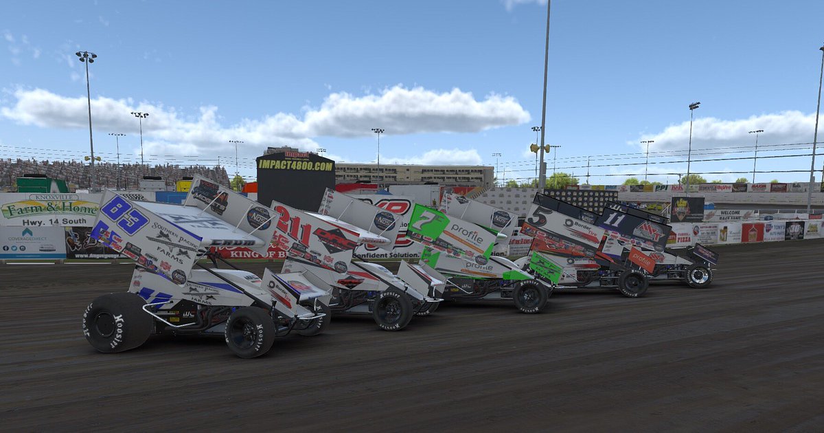 Round 2 of the <a href="/iRacing/">iRacing</a> <a href="/NosEnergyDrink/">NOS Energy Drink</a> <a href="/WorldofOutlaws/">World of Outlaws</a> pro series is tonight! Be sure to tune in our drivers for tonight: Cole Neuhalfen, Alex Smolders, and Braden Eyler! <a href="/KraigKinser/">Kraig Kinser</a> <a href="/wickedcushion/">Wicked Cushion</a> <a href="/mesillatrans/">Mesilla Valley Trans</a> <a href="/SPFRacing/">Southern Pacific Farms Racing</a> Profile, Border Tire, and <a href="/drcchassis/">DRC CHASSIS</a>! 🏁