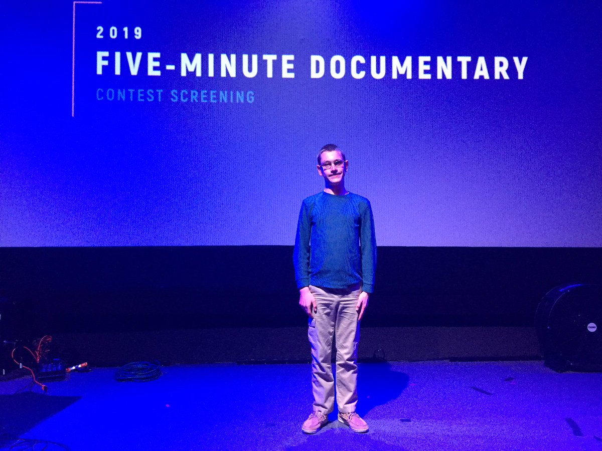 TweetDHS's tweet photo. Day 130: Congratulations to Freshman Kevin Lennox!  His documentary, December at DHS, was a finalist in Salem Film Fest’s Five-Minute Student Documentary Contest.  Kevin’s documentary played at CinemaSalem during this weekend’s film festival. @WeAreDanvers @Tweet_DPS @danvers_bb https://t.co/6CrPOaZsxQ
