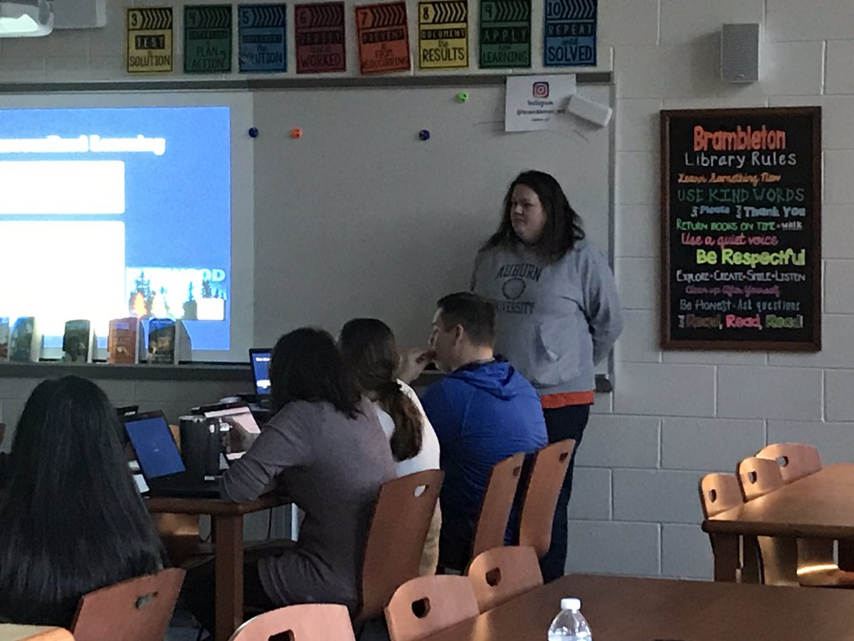 rhrimmel's tweet photo. @BAM_MS_Official #bam678 PL Palooza PD today. Teacher led sessions aligned with 5Cs using PL to empower our teachers and students https://t.co/aRv2TZ548d
