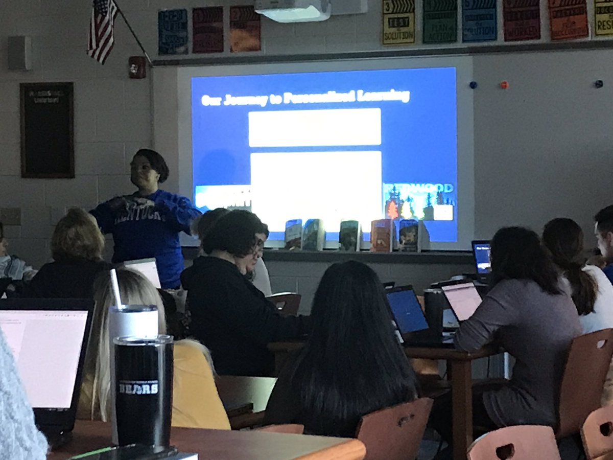 rhrimmel's tweet photo. @BAM_MS_Official #bam678 PL Palooza PD today. Teacher led sessions aligned with 5Cs using PL to empower our teachers and students https://t.co/aRv2TZ548d