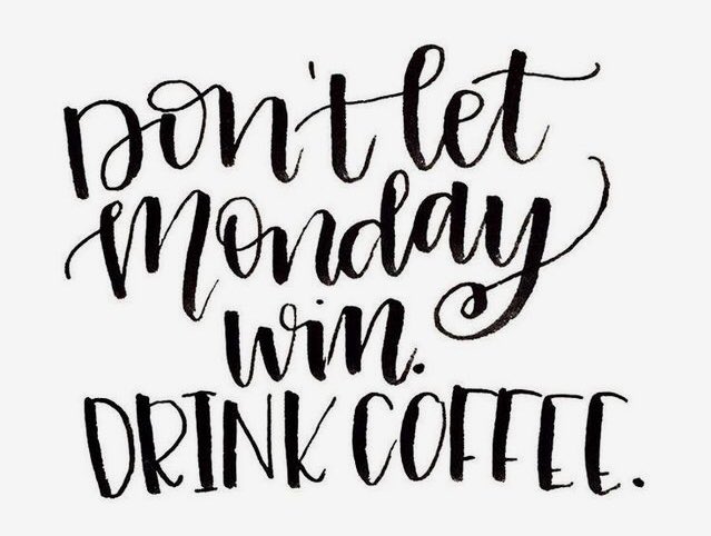 jenniferjunip's tweet photo. #MondayMotivation #MondayMorning #Coffee #caffeine #becaffeinated https://t.co/OhrAV4ZTGM
