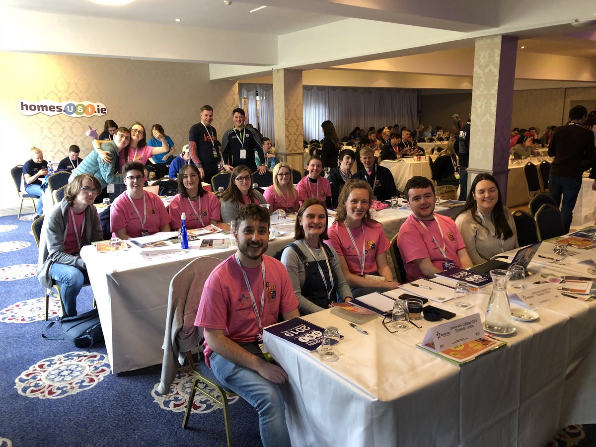 UCCSU's tweet photo. UCC delegation are here and ready for road at @TheUSI National Congress in Castlebar, Mayo
 #USI19 #WhyIsntThisOnInDublin https://t.co/YFIY9WKPm1