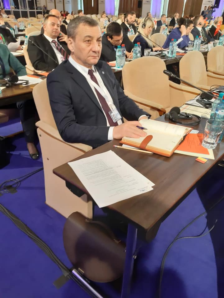 mrpromania's tweet photo. Secretarul de stat MRP Victor Alexeev participă astăzi, 1 aprilie 2019, la Conferinţa Interparlamentară privind Viitorul Uniunii Europene organizată de Parlamentul Romaniei, în cadrul Preşedinţiei rotative a Consiliului Uniunii Europene.
#MRP #UE #romanidepretutindeni #implicare https://t.co/TYIeRFIJWs