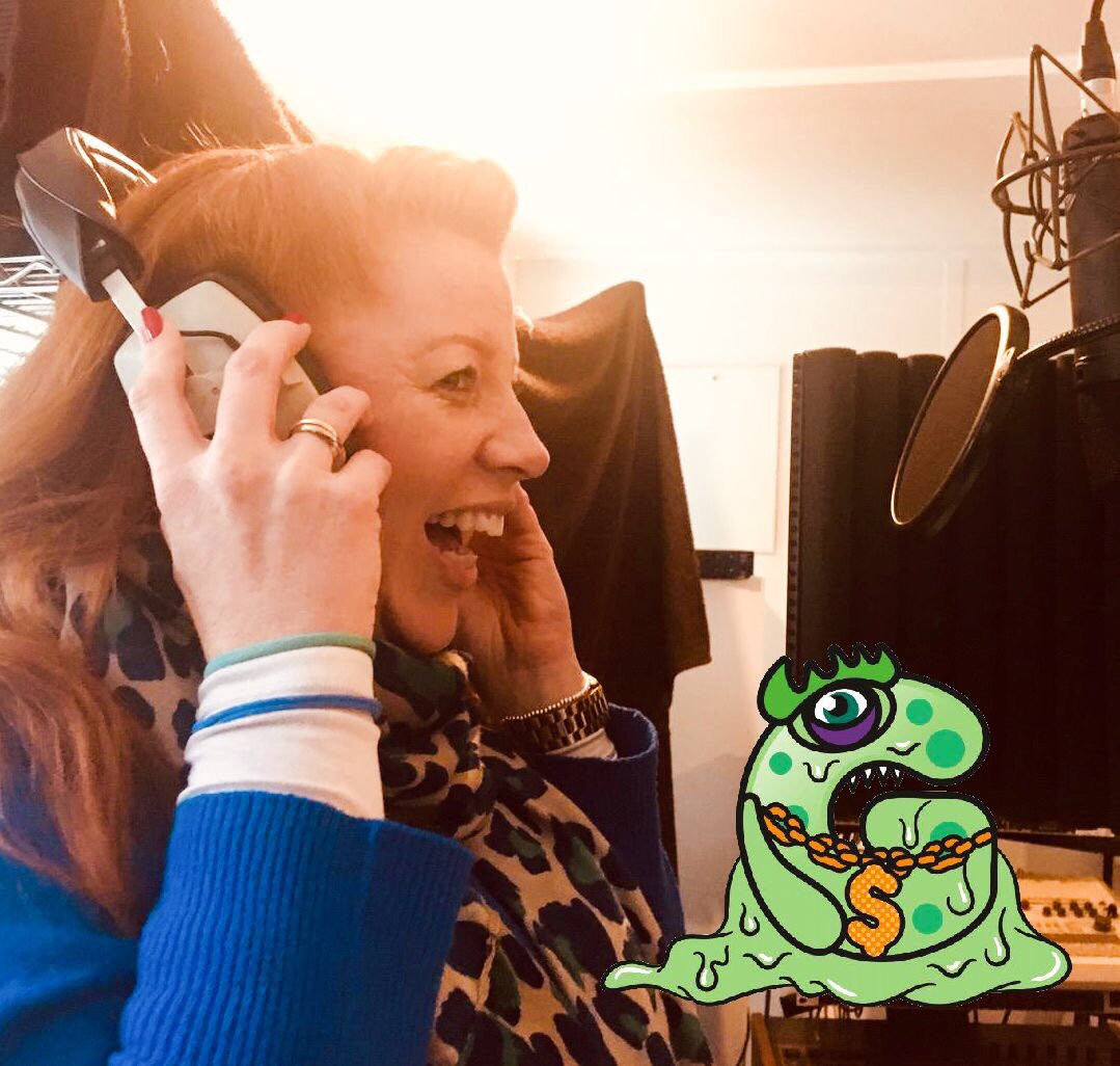EcoTales's tweet photo. Recording our latest #ecotales #environment #podcast for kids featuring Gregor Greed! Voiced by the much much less awful Gemma!π coming soon! https://t.co/9GwE3JvUwZ