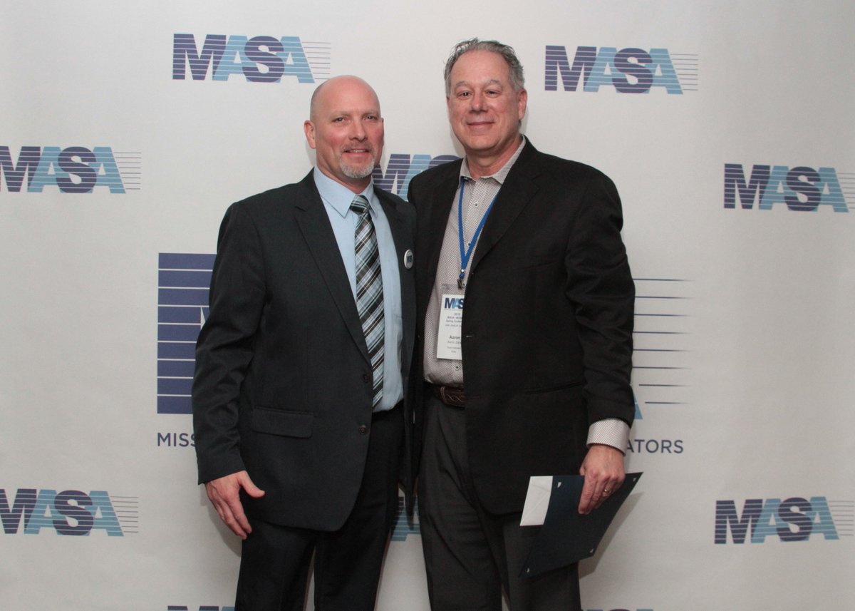 Congratulations to Dr. Aaron Zalis for being honored with the 25 Years of Service Award (9 years as Superintendent) at the <a href="/MASALeaders/">MASA Leaders</a> Conference last week at the Lake of the Ozarks. We are proud to have such great leadership in our district! <a href="/AaronRZalis/">Dr. Z</a> #RollaBulldogs