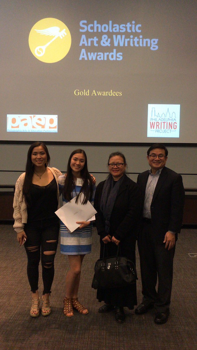 Congratulations to our grade 8 Warrior, Melinda, for earning the Gold Key Award for Scholastic Art and Writing this weekend down in Philadelphia!  #Unamipride ⁦@CBUnamiMS⁩