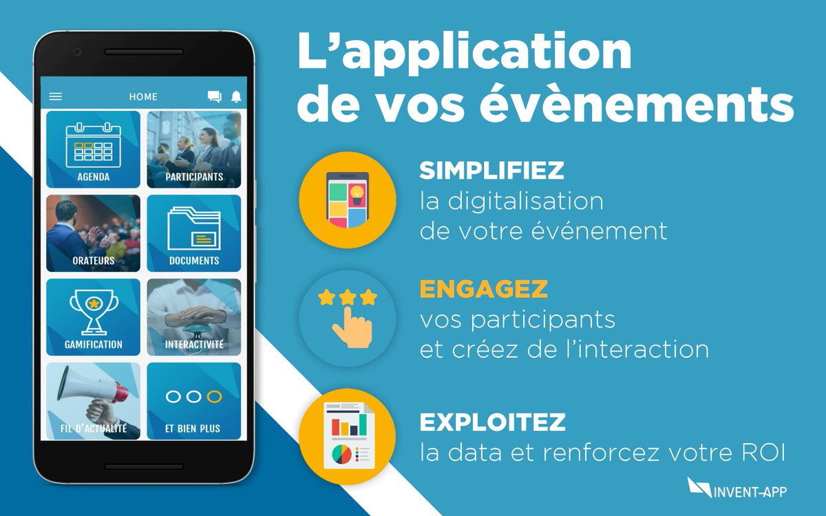 Nouveau projet sur <a href="/kickandboost/">KickandBoost</a> ! ouverture des préventes dans quelques jours. Inscrivez-vous pour profiter des tarifs réduits :-) <a href="/invent_app/">Adrian Valentim</a>  #application #mobile #event kickandboost.com/fr/p/projet/ap…
