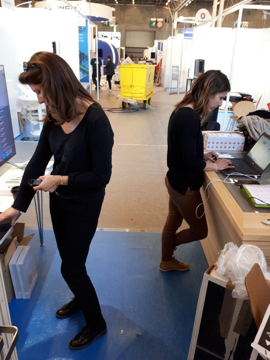 BourreauPierre's tweet photo. Getting ready for @bim_world . Almost ready to present the #BEMServer and #immersite digital solutions. https://t.co/C5WNiLT5jL