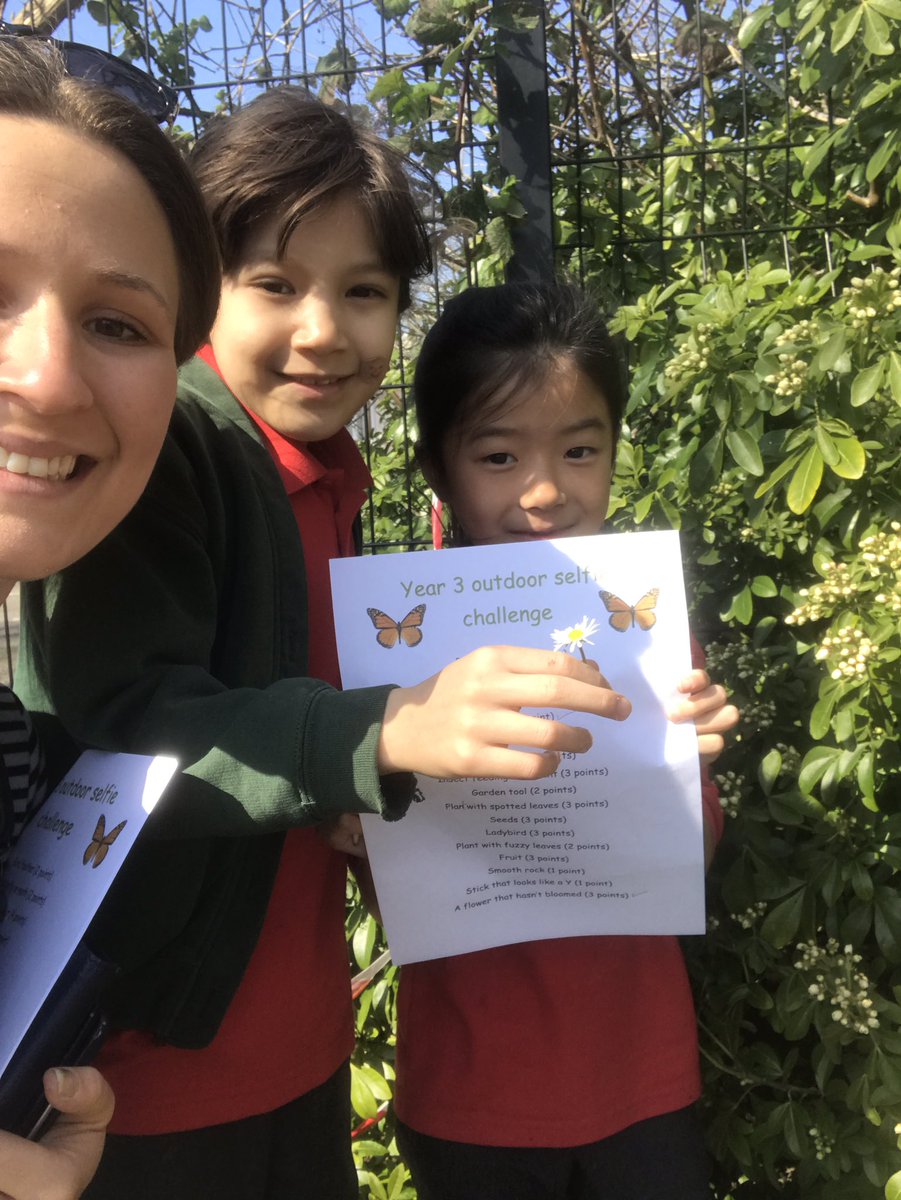 Selfie challenge scavenger hunt!!!