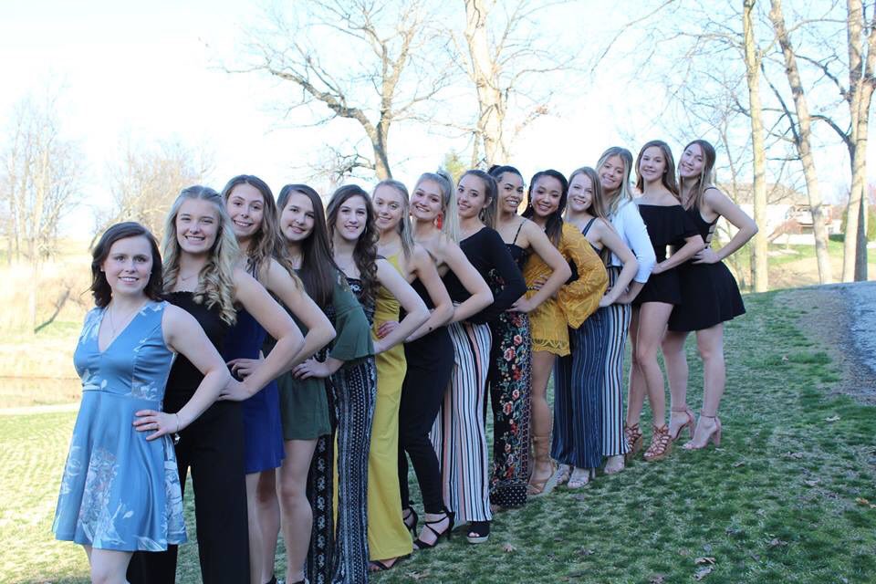 2018-19 Cheerleading Banquet! Couldn’t be more proud of these talented &amp; beautiful young ladies! Congratulations to you all! 💙💛📣