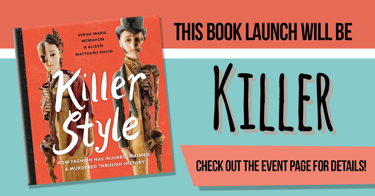 owlkids's tweet photo. Killer Style is having a launch party to die for! Celebrate with us at @typebooks on April 14 from 6:30pm - 9pm! Meet authors @serahmarie & @AMatthewsdavid and get a signed copy...if you dare!
More info/RSVP: https://t.co/6jMGKJo0oJ #booklaunch #typebooks https://t.co/LcgKM75yta