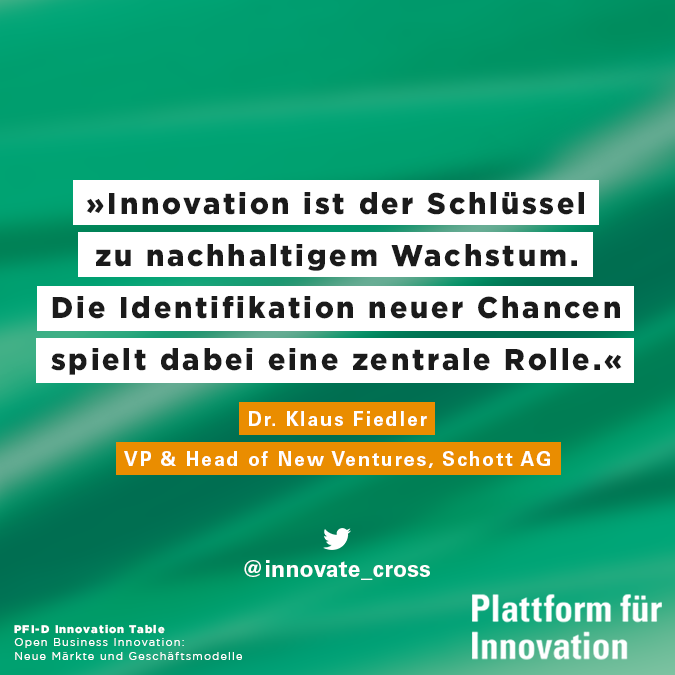 innovate_cross's tweet photo. Am Mittwoch gibt es #Innovation pur in #Mainz. Gemeinsam mit unserem Partner @SCHOTT_DE veranstalten wir den #InnovationTable "Open Business Innovation: Neue Märkte und Geschäftsmodelle". Wir freuen uns auf #innovationcross und spannendes Networking. https://t.co/kjmRSFeLAj https://t.co/Fri0aVk1Bm