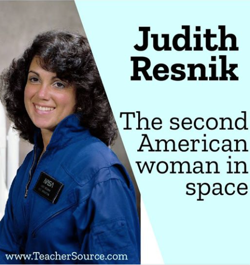 Happy Birthday to Judith Resnik, an amazing engineer, astronaut, and more!   
