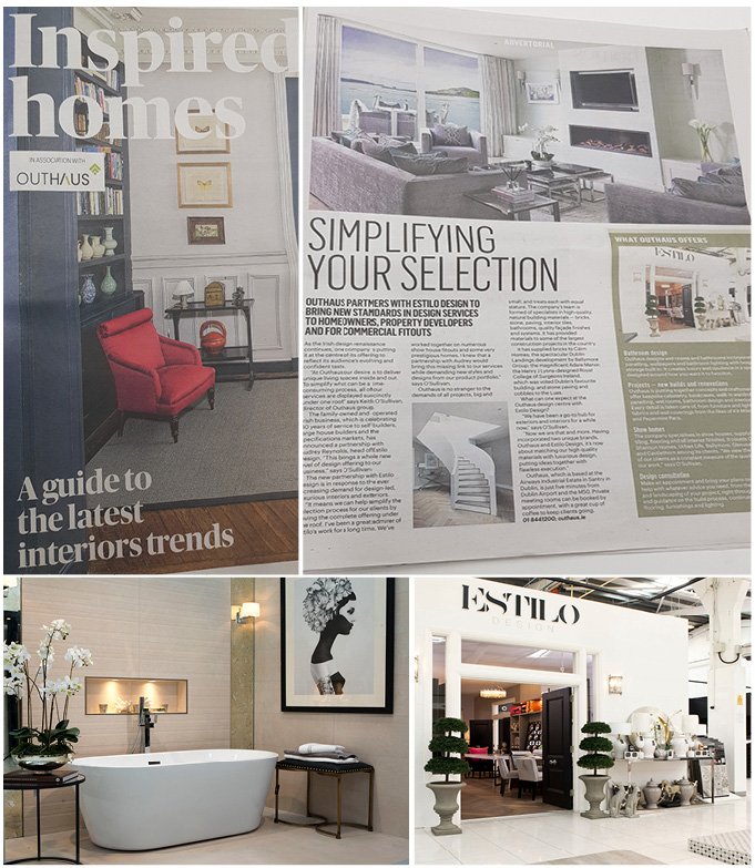 OUTHAUS was delighted to sponsor yesterday’s Sunday Times Inspired Homes supplement and officially announce our partnership with Estilo Design. We are looking forward to delivering new standards in design services to homeowners and property developers. lnkd.in/dKhQ24D