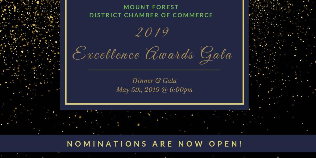 Nominations are now open! 🎉🎉 Don't miss the chance to submit yours today
tinyurl.com/excellencegala #ExcellenceAwards #MountForest