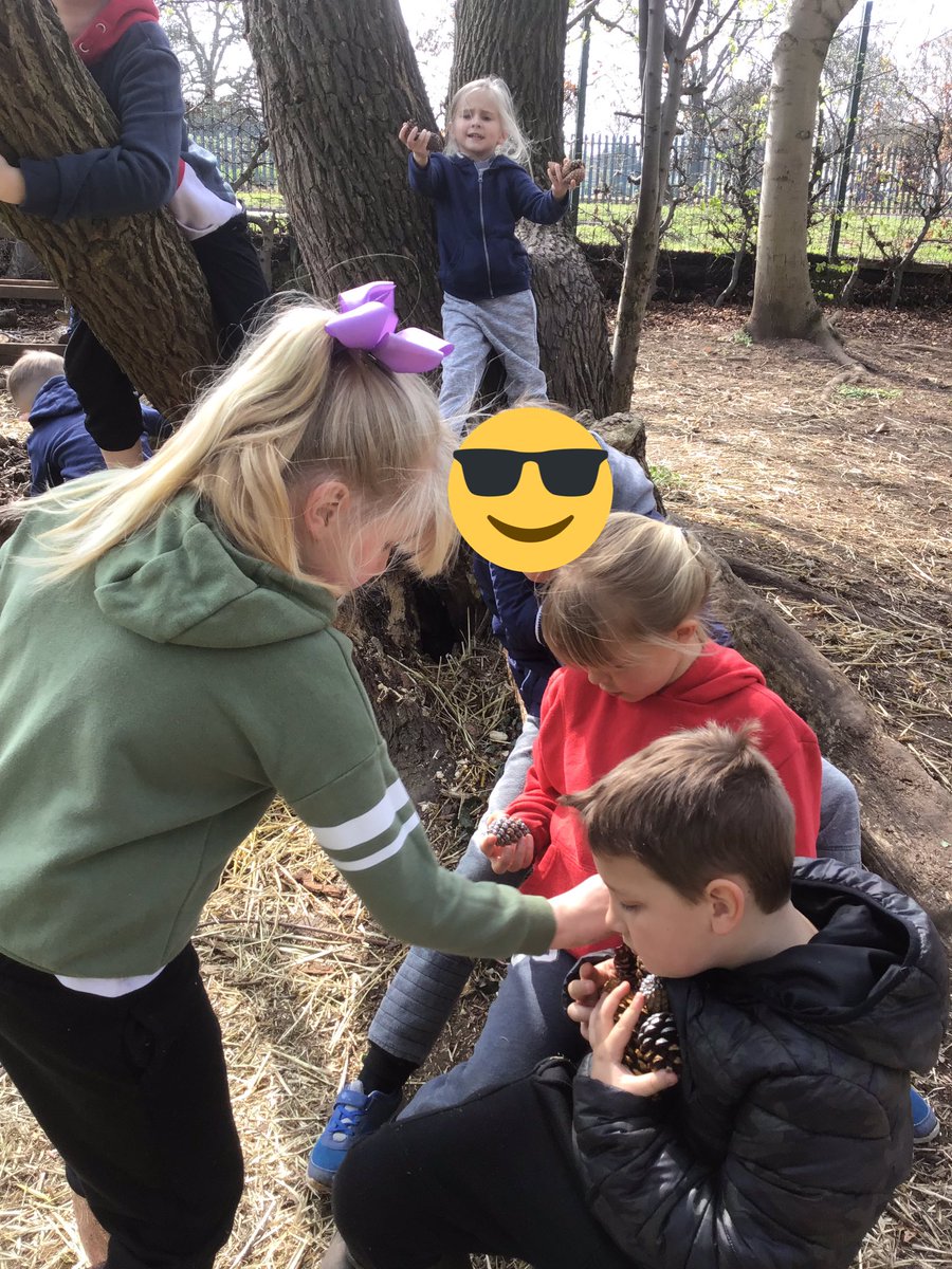 CooksterDebbie's tweet photo. Y2 have been busy today @RowParkAcademy #forestschool https://t.co/PEcMmFFk4X