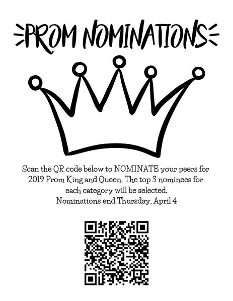 humblehs2019's tweet photo. Prom King and Queen nominations are now open until Thursday!

https://t.co/WCn3V0LlaS https://t.co/2WJqbqRvPt
