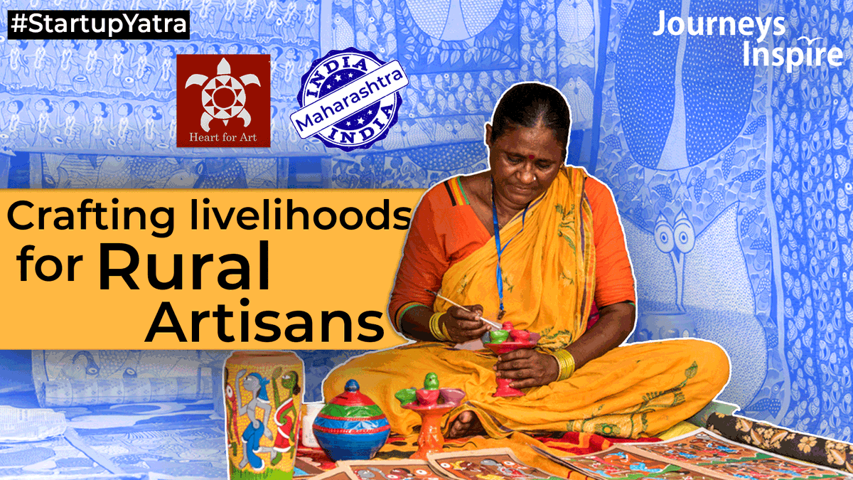jiscoverys's tweet photo. .@HfATrust is reviving Indian art and crafts story by taking it from village to online and helping artisans get back their pride.

See how they are doing it…
https://t.co/PAZxIc3fUl

#Motivation #Journeysinspire #art #heartforart #artandcraft #5minuteart #indianruralart https://t.co/K5H6VKKJE8