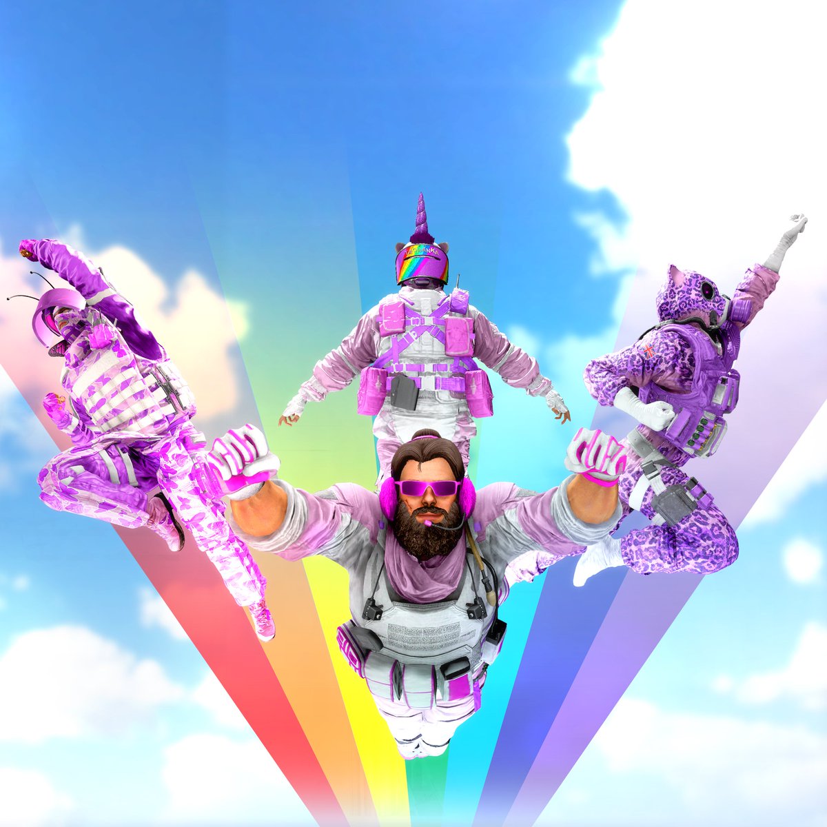 Rainbow6Game's tweet image. oh
  🌺✨🌈oh dear chanka 🍭
❤   ❤❤❤
    🧡   🧡🧡🧡
      gosh🧸✨
  💛💛 💛sorry everyone 💛💛
🌈   🌈🌈we're dropping Rainbows🌈
    and Magic 🦄🦄🦄
💚💚💚
    💙💙💙  💙
  🧸🍭 all over the 🎀✨🌺
💜💜  💜💜
 👑place ✨🍭
   🖤🖤  🖤
       Rainbow is Magic 🌈🦄Live now!