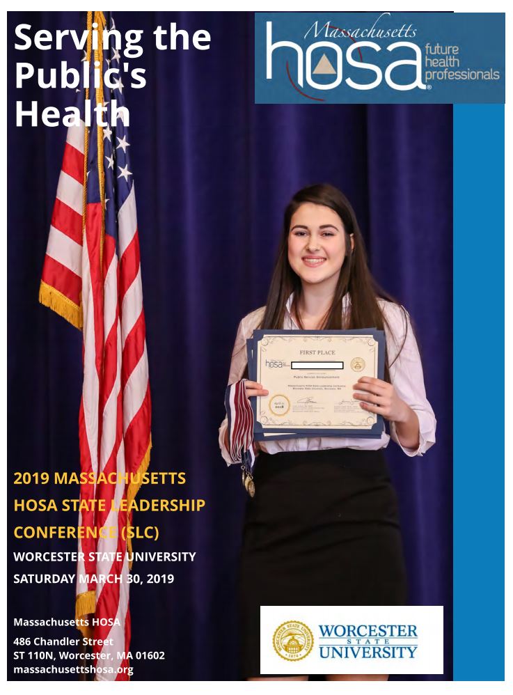 bristolplymtech's tweet photo. Congratulations to our students who attended the HOSA State Leadership Conference on Saturday! Twenty-two B-P students placed, and our own Sarah Pond made the cover of the conference magazine!🎖 https://t.co/VjYmMg01Jf
