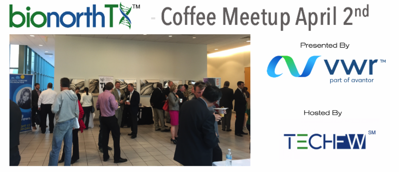 BioNorthTX's tweet photo. We love meeting our member and partners! Especially when it is over coffee. :) Come join us tomorrow at @TECHFortWorth for coffee and networking. 
https://t.co/vtnJgbkQBo https://t.co/jckhyD5hzu