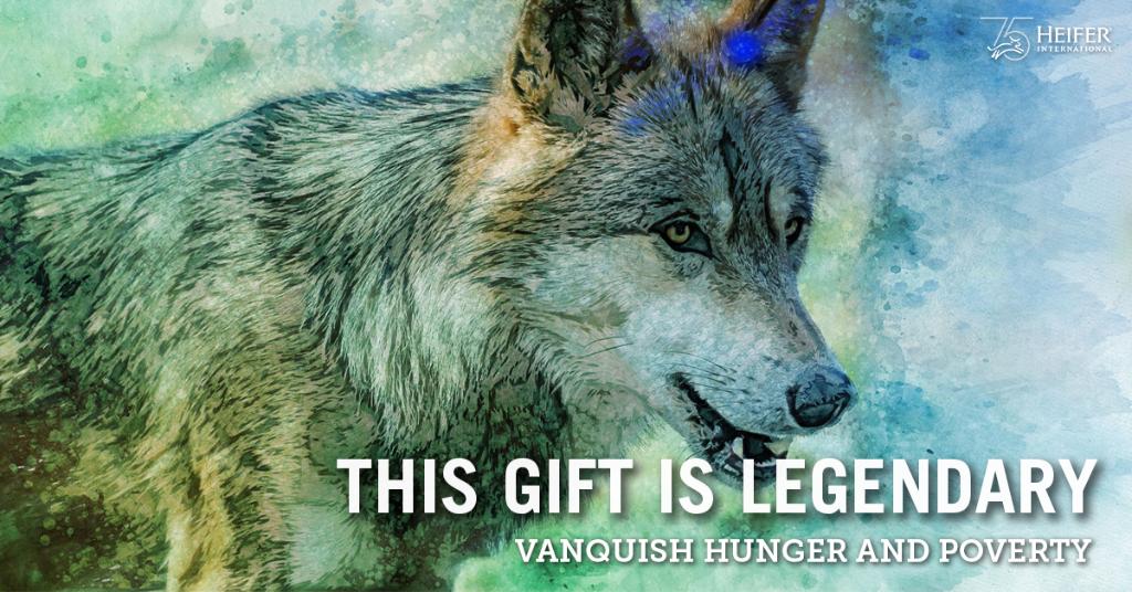 Heifer's tweet photo. Change is coming. And, regardless of which side of the wall you’re on, you can join us.

Help secure a future free from poverty by giving the magical gift of a dragon, dire wolf or raven, and send an honor card to a friend to share your valiant gift: https://t.co/12sBHRHmST https://t.co/atkbk6Hd7H