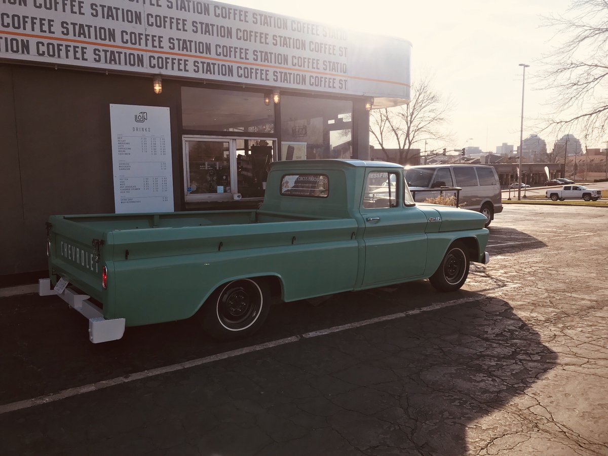 Cruising through Monday morning. Roll through our drive thru in #WestportKC #fillingstationcoffee
