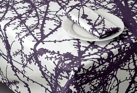 Now On Sale: A nice napkin set can seriously elevate your dinner party. The Unison Larch Blackberry Napkins (set of 4) is now on sale.