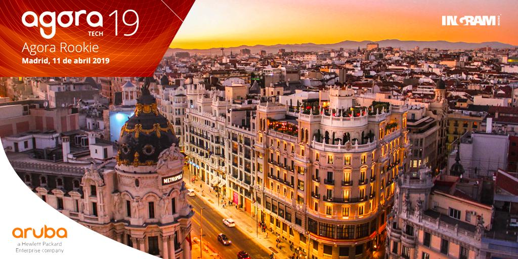 IngramMicroES's tweet photo. #IngramHorizon
@ArubaEMEA te invita al Agora Rookie en Madrid el próximo 11 de abril donde podrás aprender cómo dar respuesta a entornos distribuidos, al creciente mercado SMB y estudiar la posibilidad de utilizar Central como plataforma para ofrecer MaaS
https://t.co/3XOTXojwhx https://t.co/1kV0Crg1U1