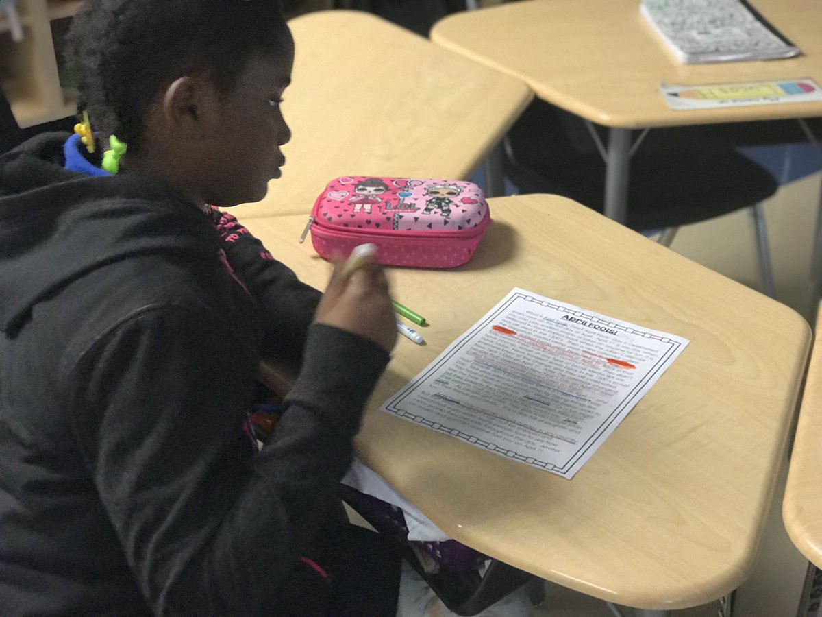 MissBokarCES's tweet photo. Hard at work practicing going back into the text and finding our answers! #citingevidence https://t.co/CaJc6k9rKf