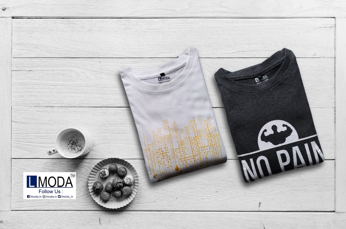 LMODA_IN's tweet photo. The #white and the #charcoal, How much you like? please comment.
#LMODA #TSHIRT #DESCENT #FASHION #BRAND #TREND #CLOTHING #OOTD #STYLE #DONTMISS #TRAVEL #followme #followback https://t.co/AsPwVcm3Fx