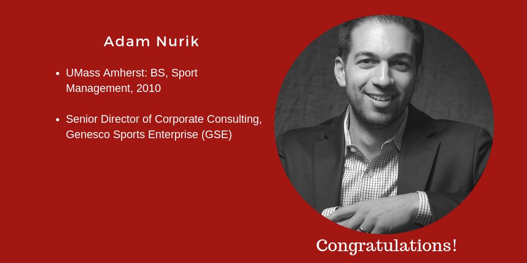 Congratulations to our Alumni on the Rise Award recipients! We are very proud of their accomplishments early in their sport careers! #McCormackProud #SportsBiz