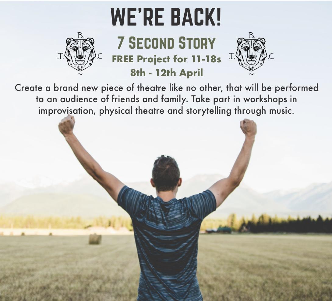 We're back! 
This time with a brand new project as part of <a href="/wfcouncil/">Waltham Forest Council</a> Holiday Activity Programme.
7 Second Story is a free 5 day project for young people aged 11-18. 
8th - 12th April at <a href="/GnomeHouseCIC/">GnomeHouse</a> 
Book - bit.ly/2U9kPy6
#mylocalculture