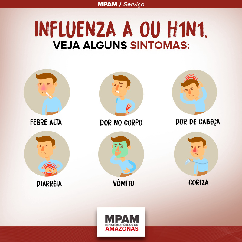 MPAM_oficial's tweet photo. A H1N1 é uma doença causada pelo vírus Influenza. Infecciona o sistema respiratório e e tem elevado potencial de transmissão. O MPAM lembra a importância de fazer a vacina contra a gripe influenza. Veja algumas dicas e a matéria completa no site: https://t.co/yqO3xlea1S https://t.co/WF7yfZ548R