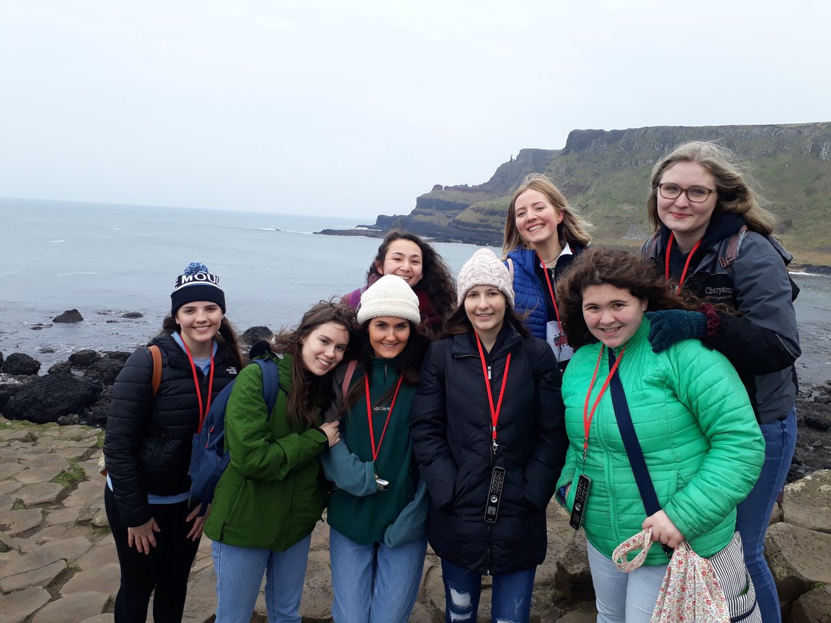 Have had a great day with our American partner school <a href="/TallwoodLions/">Tallwood High School</a> <a href="/GSWLA_THS/">GSWLA_THS</a> at the North Coast.