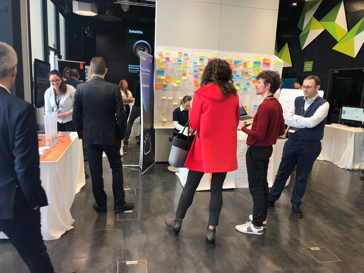 DeloitteItalia's tweet photo. Vendors Area dell'Experience Analytics Bootcamp 2019 nella #greenhouseitaly con @Adobe, @googlecloud, @IBM, @Informatica, @SAP, @qlik, @HitachiGlobal, @Oracle, @SASitaly, @Talend, @VerticaBigData, @infobldrs, @myinvenio. #DeloitteItaly #ExperienceAnalyticsBootcamp19 #EAB19 https://t.co/GXlNml4Qmr
