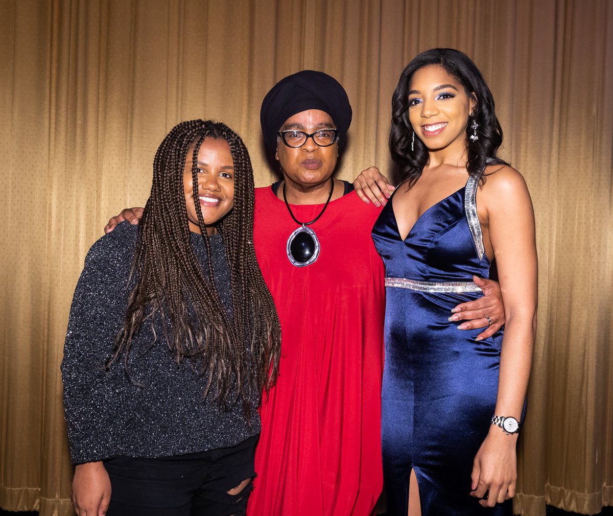 RayceenHRH's tweet photo. In the company of two great women #DJSimone and @ItsBrittWaters last night, @wammiesdc photo taken by @Jeff_Salmore https://t.co/1CA0MgIiuh