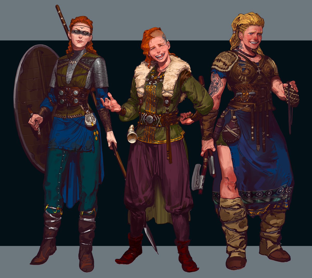 uptwody's tweet photo. #dailyconcept  #TwoB #doodle #viking #conceptart https://t.co/1OFFe9rItC
