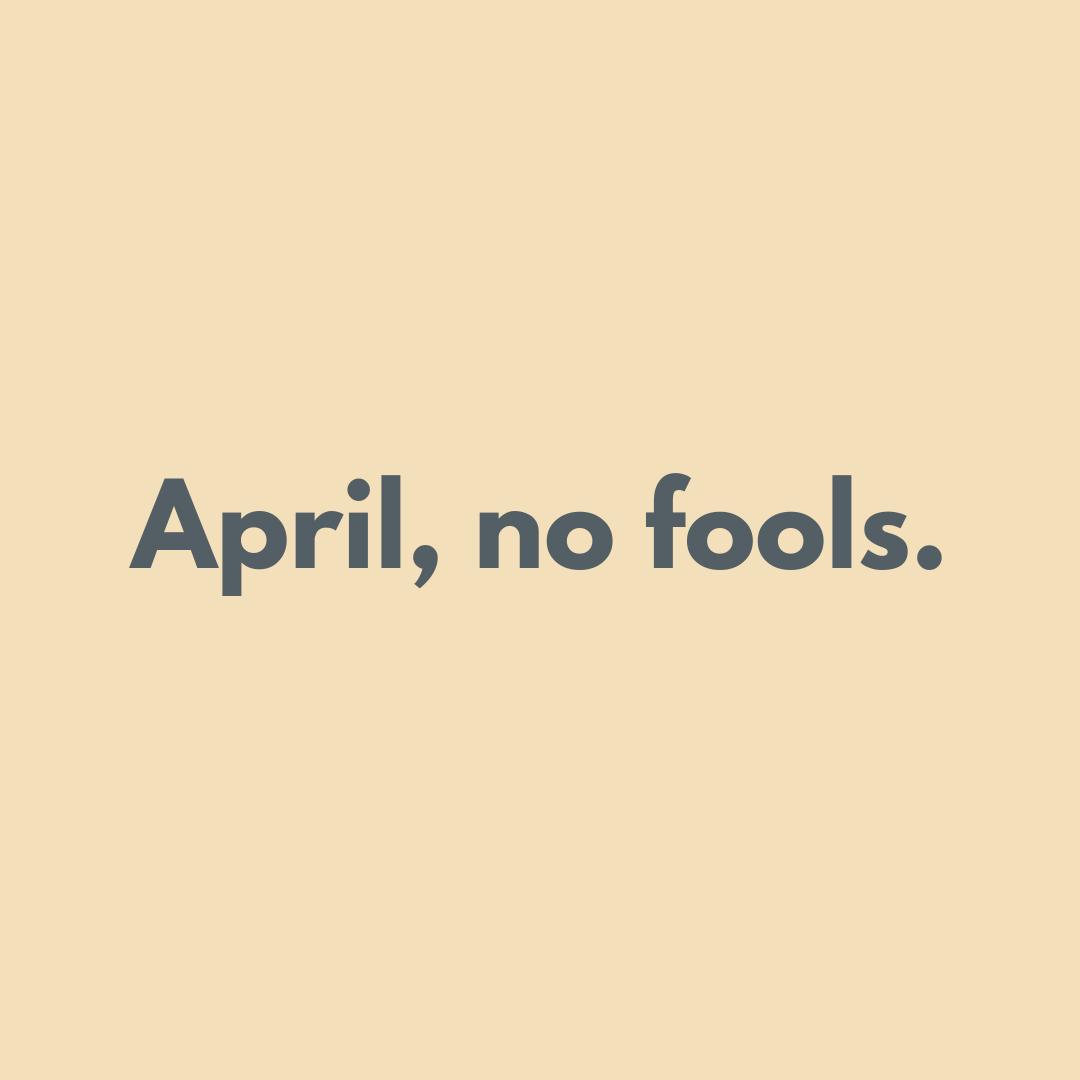 TheSChannel_'s tweet image. Can't believe it's April already! No pranks for us this year. I'm waiting to see which brand cuts up and pulls a hilarious prank this year. Which ones have you seen so far? 👀 👀#ItsApril #Springtime #AprilFools