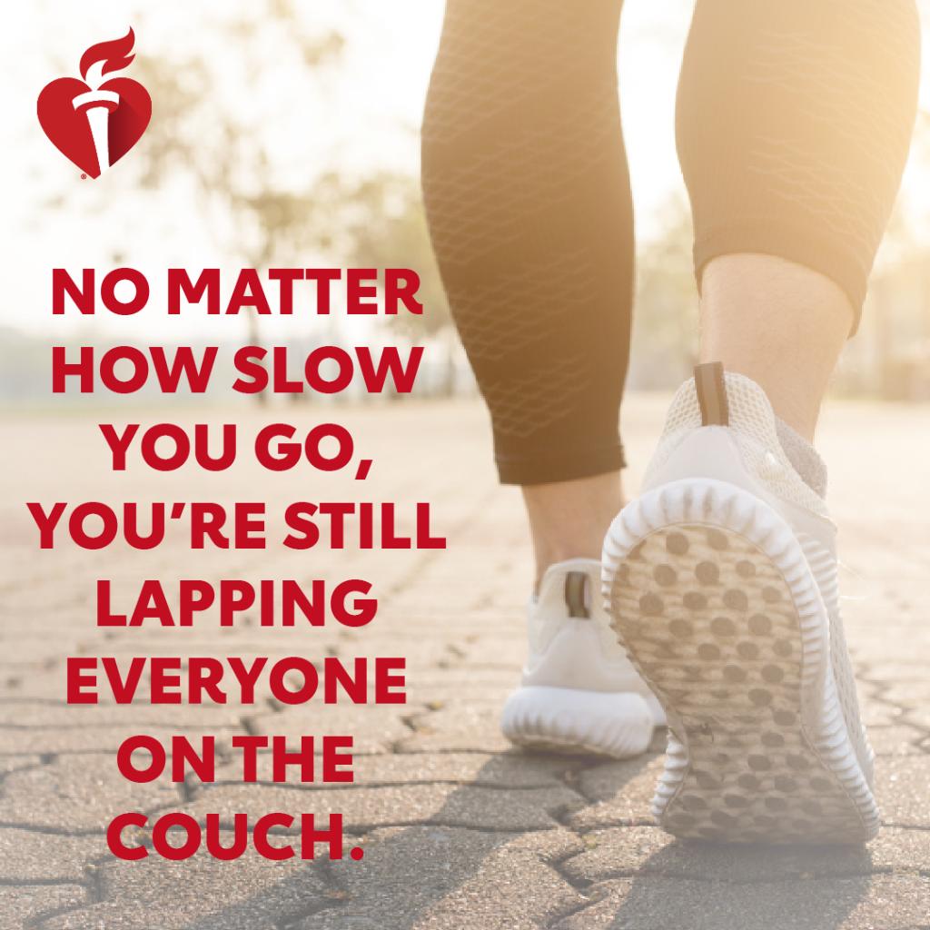 Even small bouts of physical activity improve health, so find more ways to move! spr.ly/6011EwWxc #HealthyforGood #MondayMotivationnat