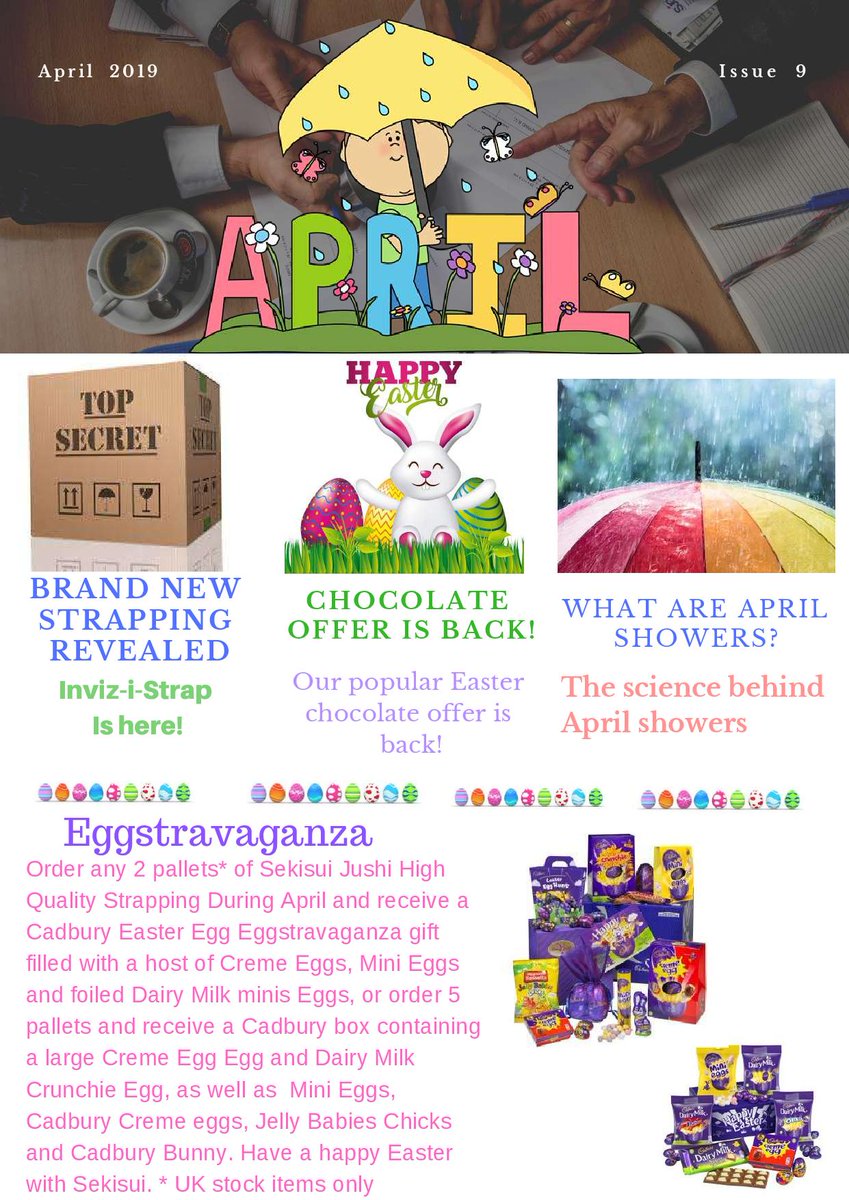 JushiBv's tweet photo. We're finally in the throes of Spring! Celebrate by reading our new monthly newsletter.

As always, if you have any questions, please contact Anthony, Tom or Marzena on 01908 274464.

#packaging https://t.co/vli5WNc5TC