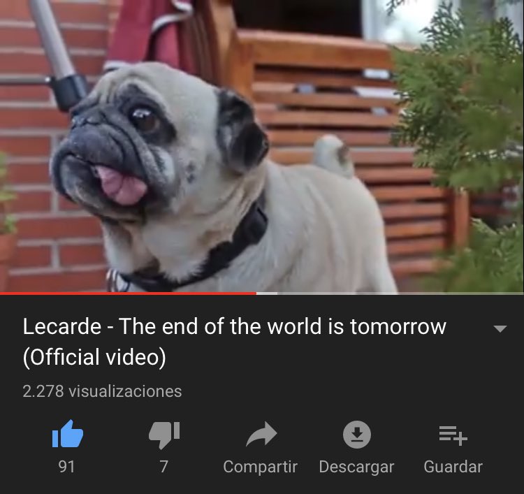 #LecardeTrivia: En el rodaje de “The End of the World is Tomorrow” habia un equipo de 15 actores, 1 camara y 1 perro. Los 15 actores estaban para alimentar al perro. El perro estaba para asegurarse de que el camara hiciera correctamente su trabajo.