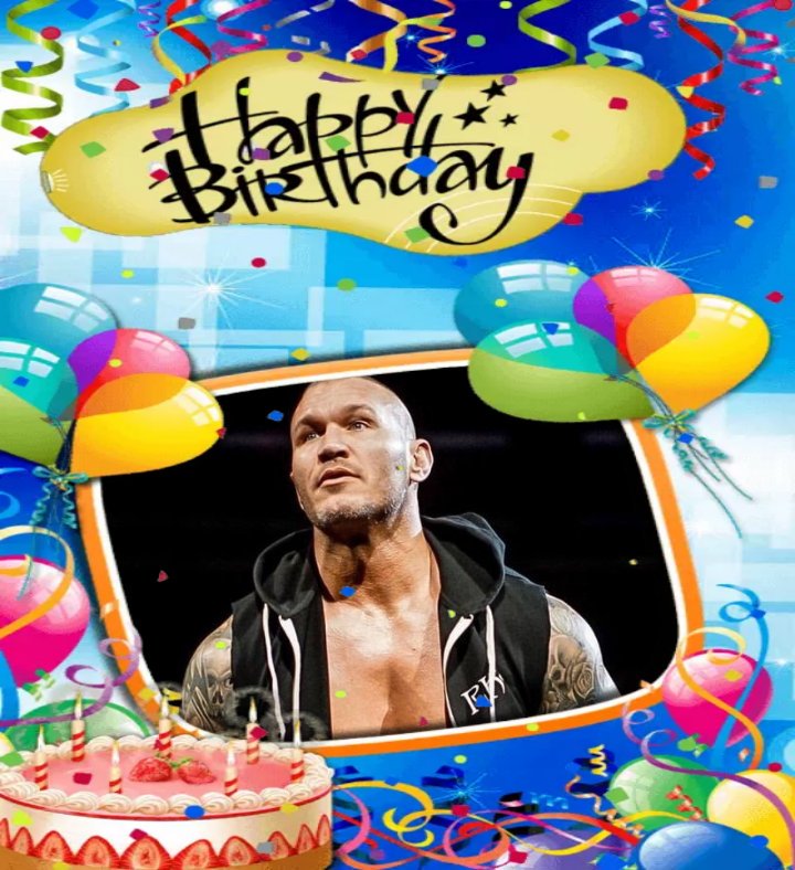 Happy birthday Randy Orton enjoy have fun 